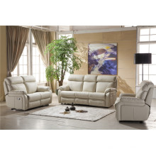 Salón de cuero genuino Sofa Recliner (D841)